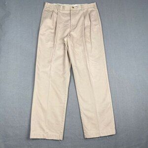 Orvis Sporting Mens Size 32 Traditions Wrinkle  Cotton Trousers Pants Khaki